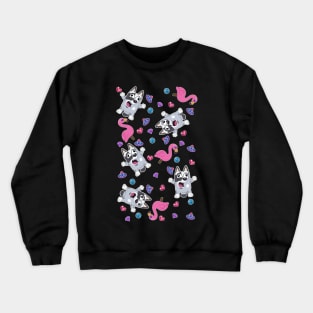 I am the flamingo queen! Crewneck Sweatshirt